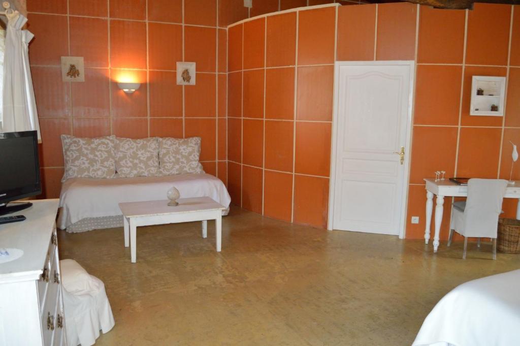 Hotel Les Vents Bleus Donnazac Pokoj fotografie